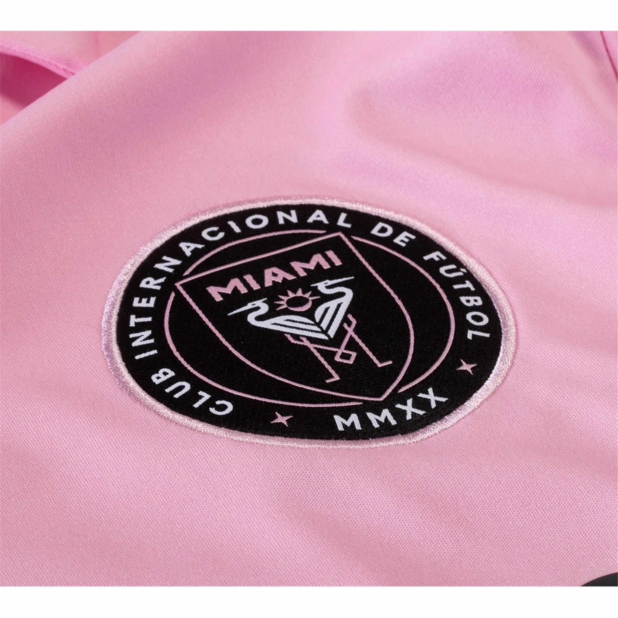adidas Inter Miami Sergio Busquets Home Jersey 23/24 w/ MLS   Leagues Cup Patch   Match Details (True Pink/Black) Chic Comfort Flexible Comfort