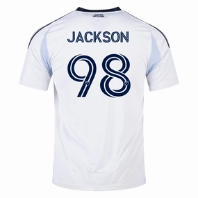 Minimalist Raglan Sleeve adidas Jacob Jackson San Diego FC Away Jersey 25/26 (White)