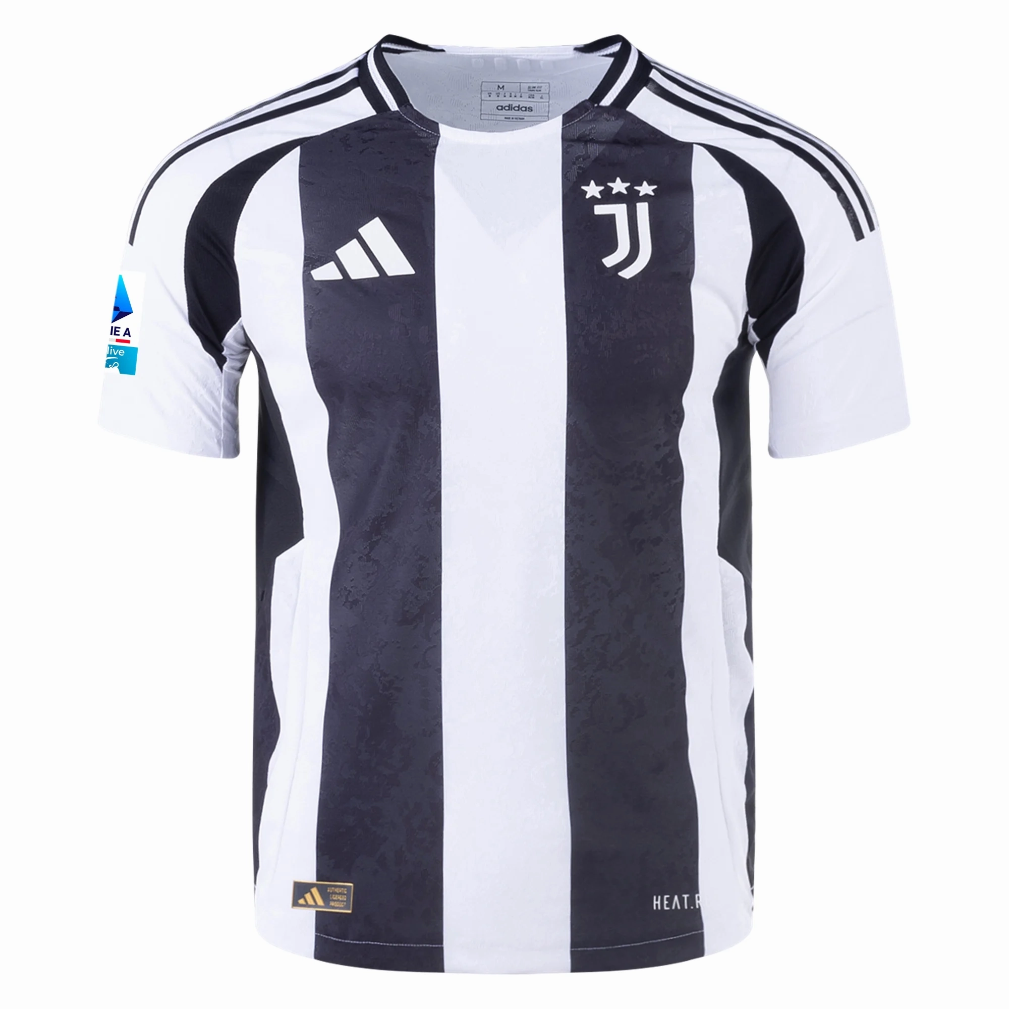 Temperature Control Weave adidas Juventus Authentic Douglas Luiz Home Jersey w/ Serie A Patch 24/25 (White/Black)