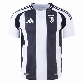Ultra Flex Ribbed Trim adidas Juventus Authentic Home Jersey 24/25 (White/Black)
