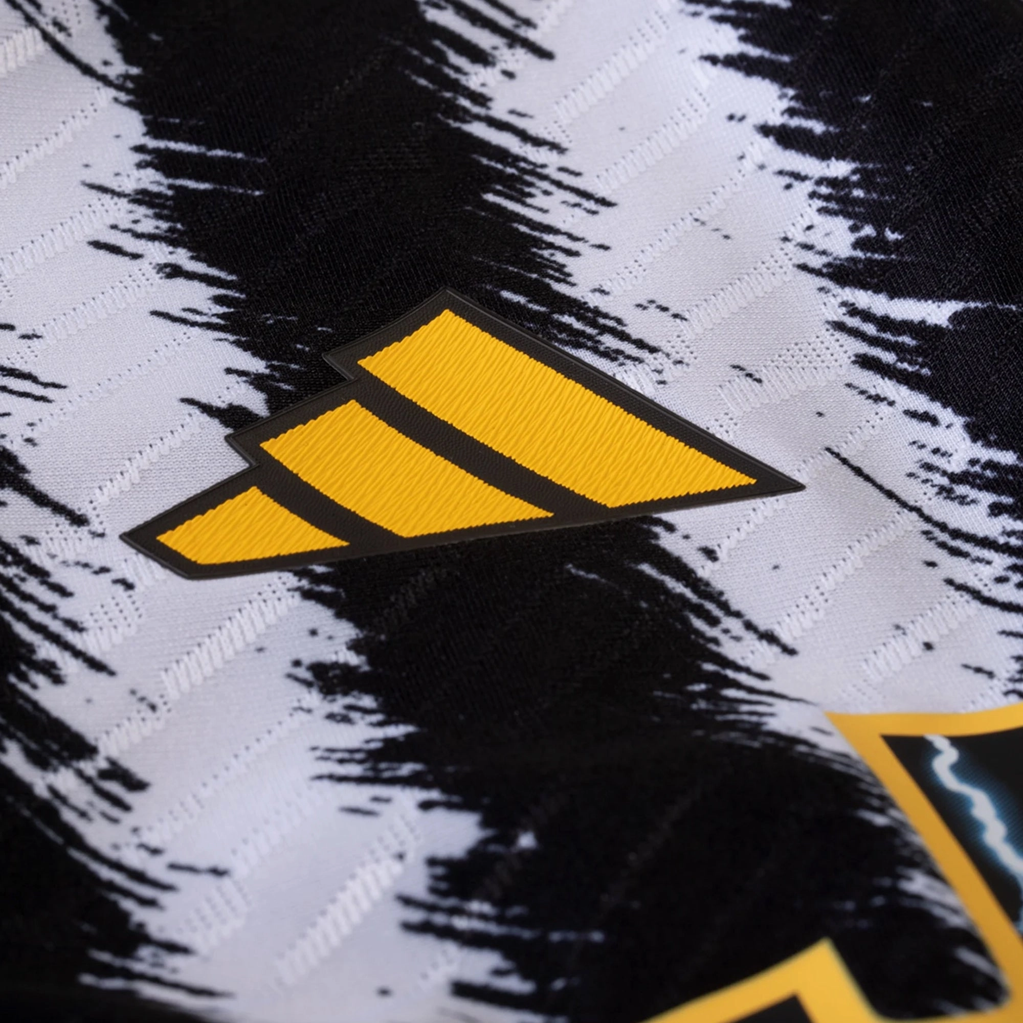 Quick Release Hem adidas Kaio Jorge Juventus Home Authentic Jersey 23/24 w/ Serie A Patch (Black/White)