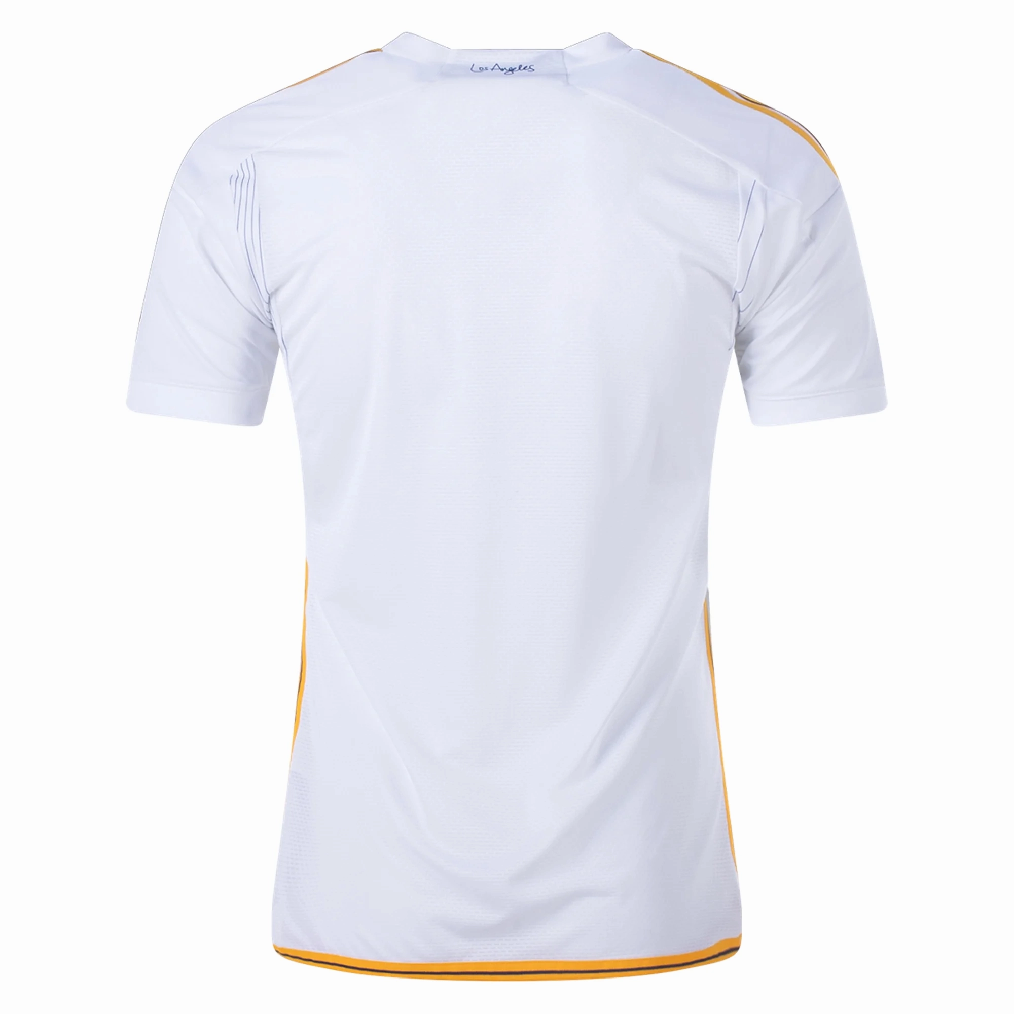adidas LA Galaxy Home Jersey 24/25 (White/Yellow/Navy) Non Irritating Fabric