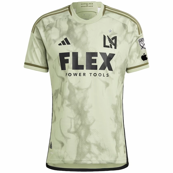Dynamic Feel adidas LAFC Authentic Carlos Vela Away Jersey w/ MLS   Apple TV Patch 23/24 (Green)