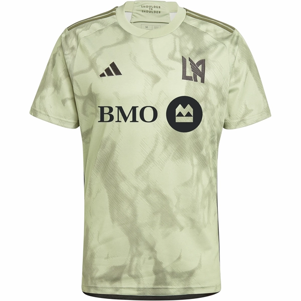 Tensile Strength Fabric Heat Balance adidas LAFC Away Jersey 24/25 (Magic Lime)