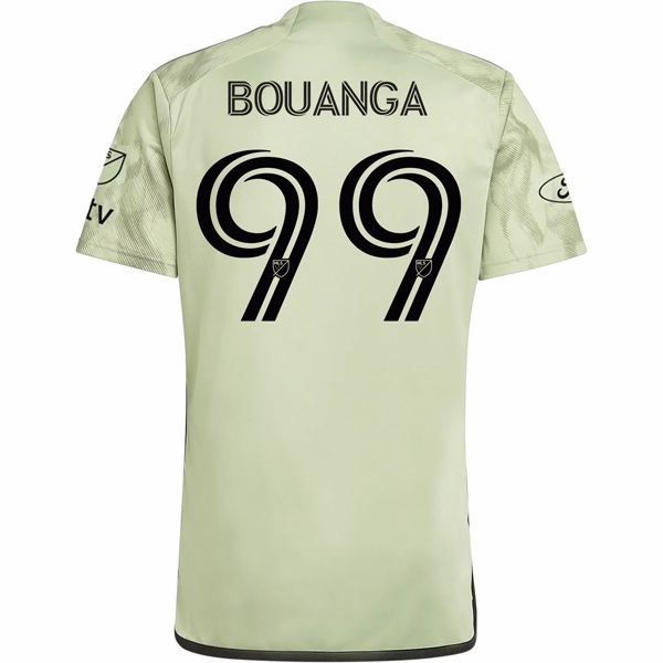 High Elasticity Cloth Anti Pilling Fabric Treatment Adidas LAFC Denis Bouanga Away Jersey w/ MLS   Apple TV Patches 24/25 (Magic Lime)