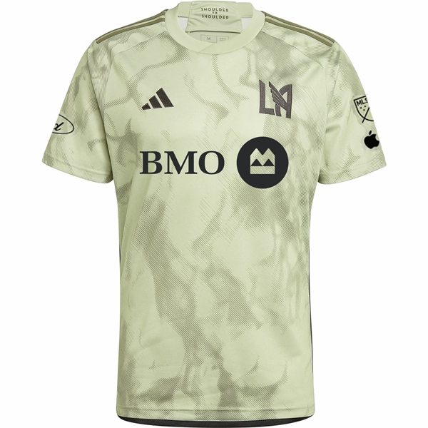 Game mode Zero Distraction Tagging Adidas LAFC Denis Bouanga Away Jersey w/ MLS   Apple TV Patches 24/25 (Magic Lime)