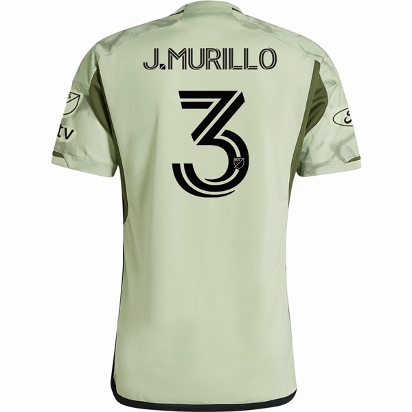 Adidas LAFC Jesus Murillo Away Jersey w/ MLS   Apple TV Patches 24/25 (Magic Lime) 3D Knit Seamless Pattern Vapor Control Weave
