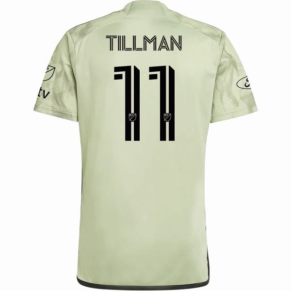 Ventilation Mesh Panel Adidas LAFC Timothy Tillman Away Jersey w/ MLS   Apple TV Patches 24/25 (Magic Lime)