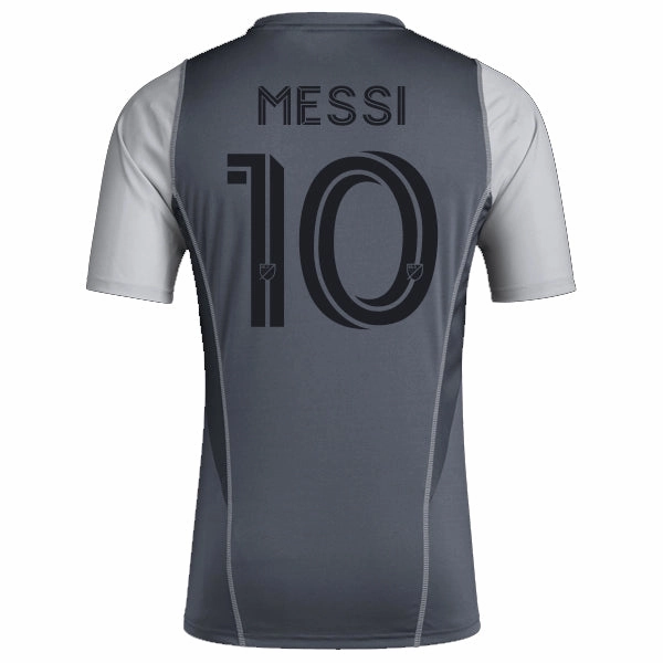 Practical Wear Lightweight Thermal Regulation adidas Lionel Messi Inter Miami Tiro 23 Training Jersey 23/24 (Grey)