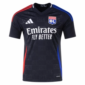 Comfort Technology adidas Lyon Away Jersey 24/25 (Black)