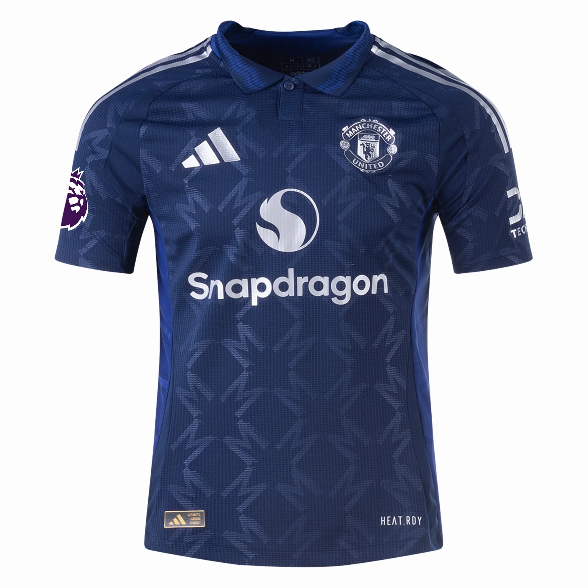 adidas Manchester United Authentic Alejandro Garnacho Away w/ EPL Patch 24/25 (Night Indigo) Relaxed Fit Easy Motion