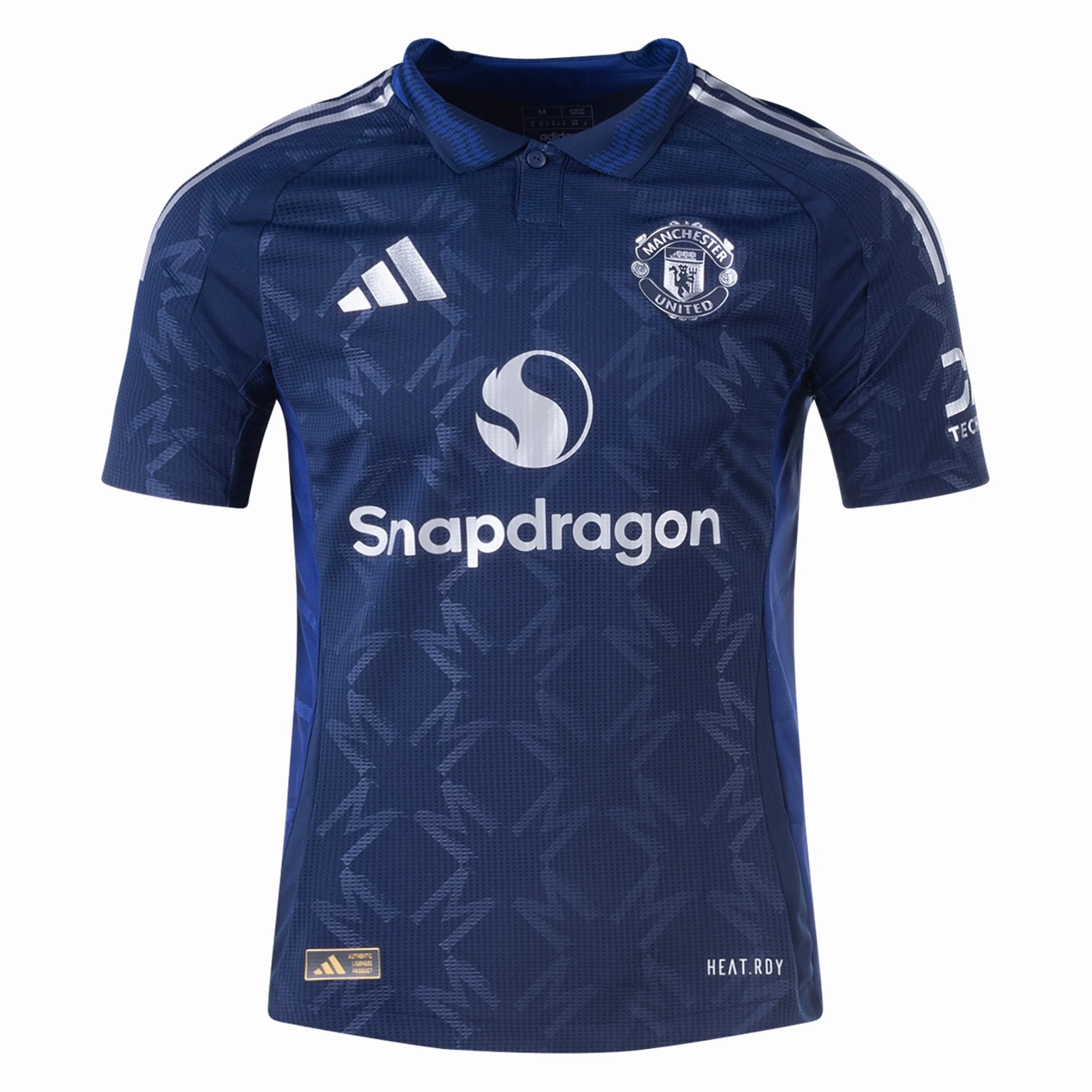 adidas Manchester United Authentic Away 24/25 (Night Indigo) Interlock Knit Structure