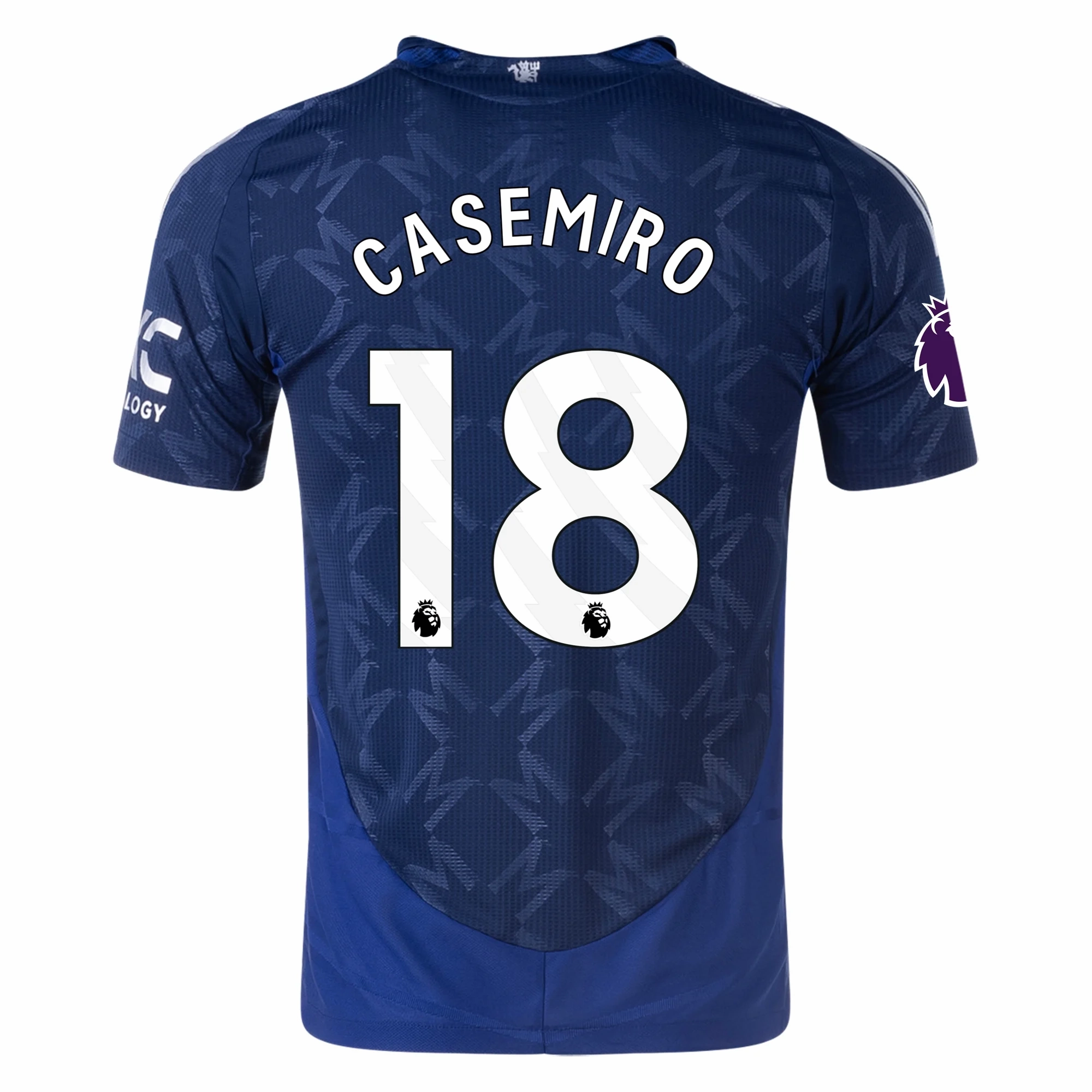 Workout Gear adidas Manchester United Authentic Casemiro Away w/ EPL Patch 24/25 (Night Indigo)