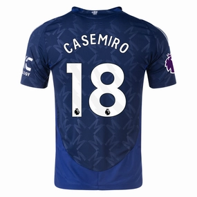 Workout Gear adidas Manchester United Authentic Casemiro Away w/ EPL Patch 24/25 (Night Indigo)