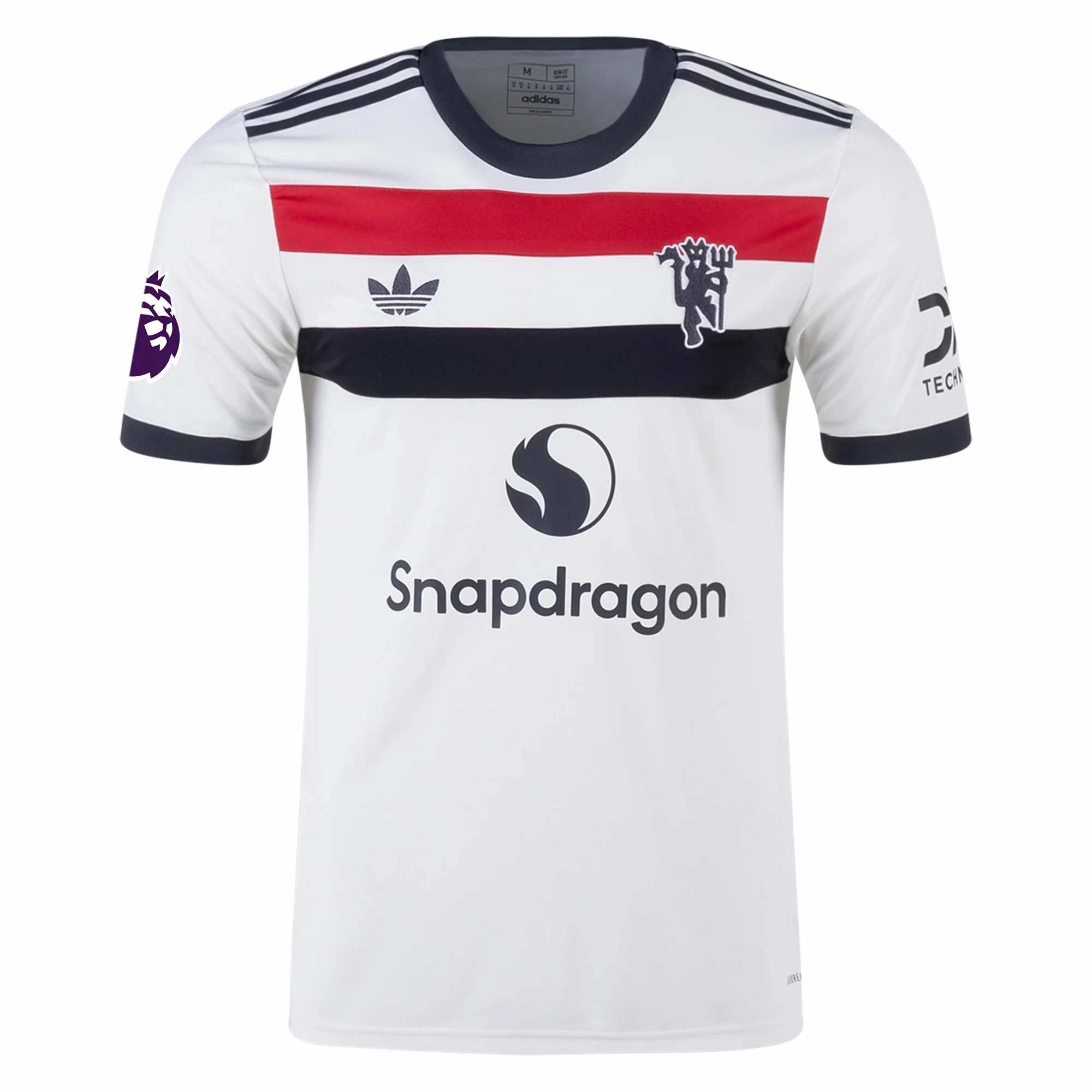 Quick Recovery Fabric adidas Manchester United Christian Eriksen Third Jersey w/ EPL Patch 24/25 (Off White)
