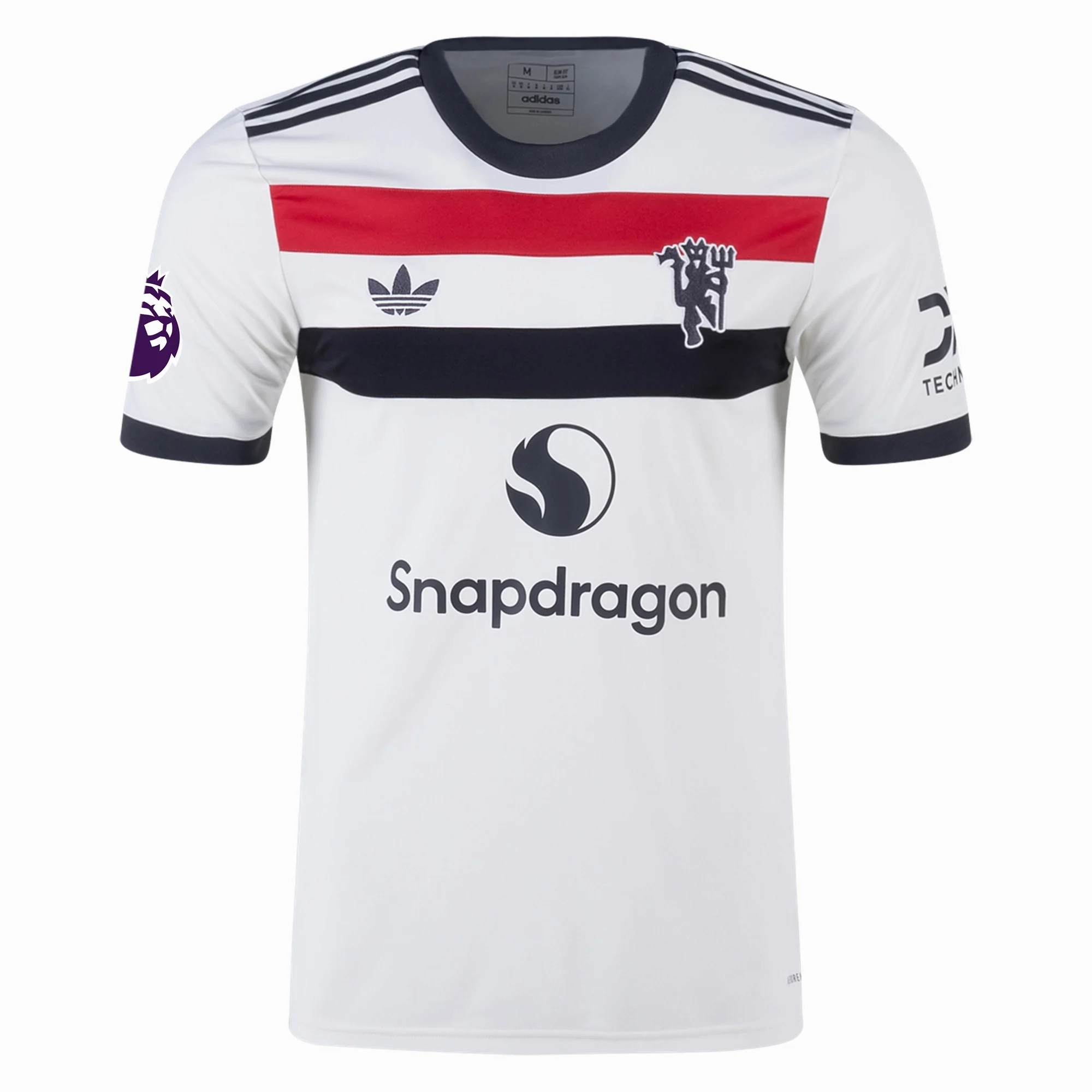 Move Easy adidas Manchester United Christian Eriksen Third Jersey w/ EPL Patch 24/25 (Off White)