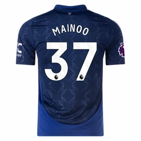 Performance Wear adidas Manchester United Kobbie Mainoo Away Jersey w/ EPL Patch 24/25 (Night Indigo)