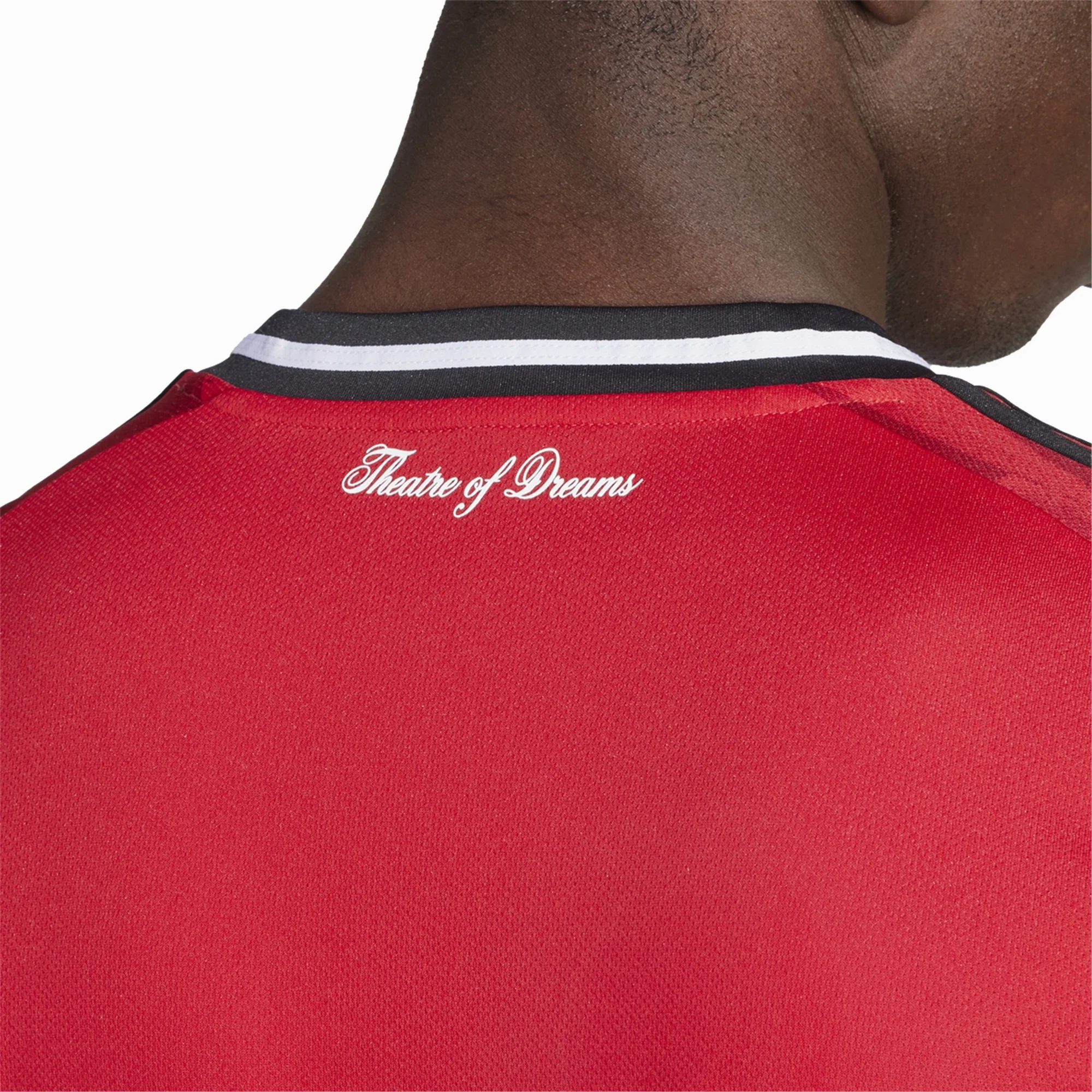 adidas Manchester United Long Sleeve Home Jersey 25/26 (Red) Seamless Wear Walk Friendly