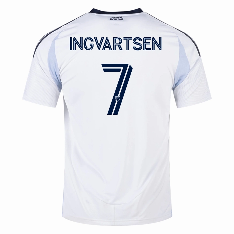adidas Marcus Ingvartsen San Diego FC Away Jersey 25/26 (White) Bold Colorway