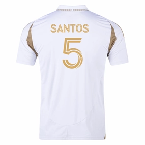 Fluid Fabric Bold Colorway adidas Marlon Santos LAFC Away Jersey 25/26 (White/Gold)
