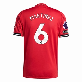 Fast Release Moisture adidas Martinez Men's Manchester United Authentic Home Jersey 25/26 w/ NRFR   EPL Patch (Red)