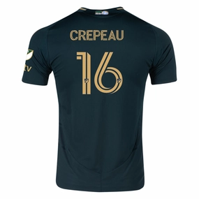 adidas Maxime Crepeau Portland Timbers Authentic Home Jersey w/ MLS & Apple Patch 25/26 (Green/Gold) Relaxed Performance