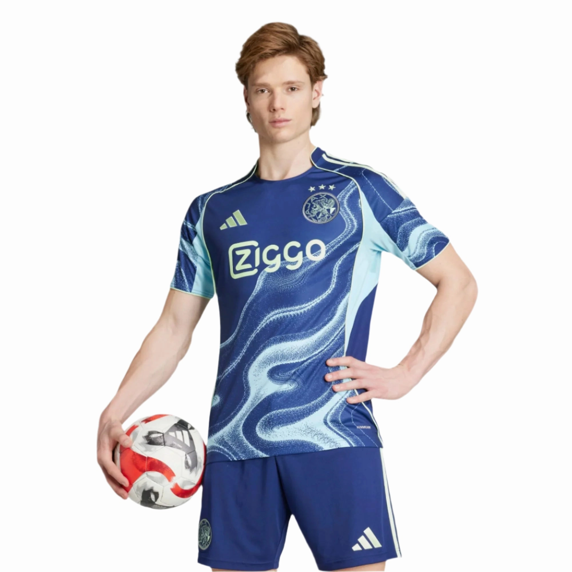 Urban Flex adidas Men's Ajax Away Jersey 25/26 (Night Sky)