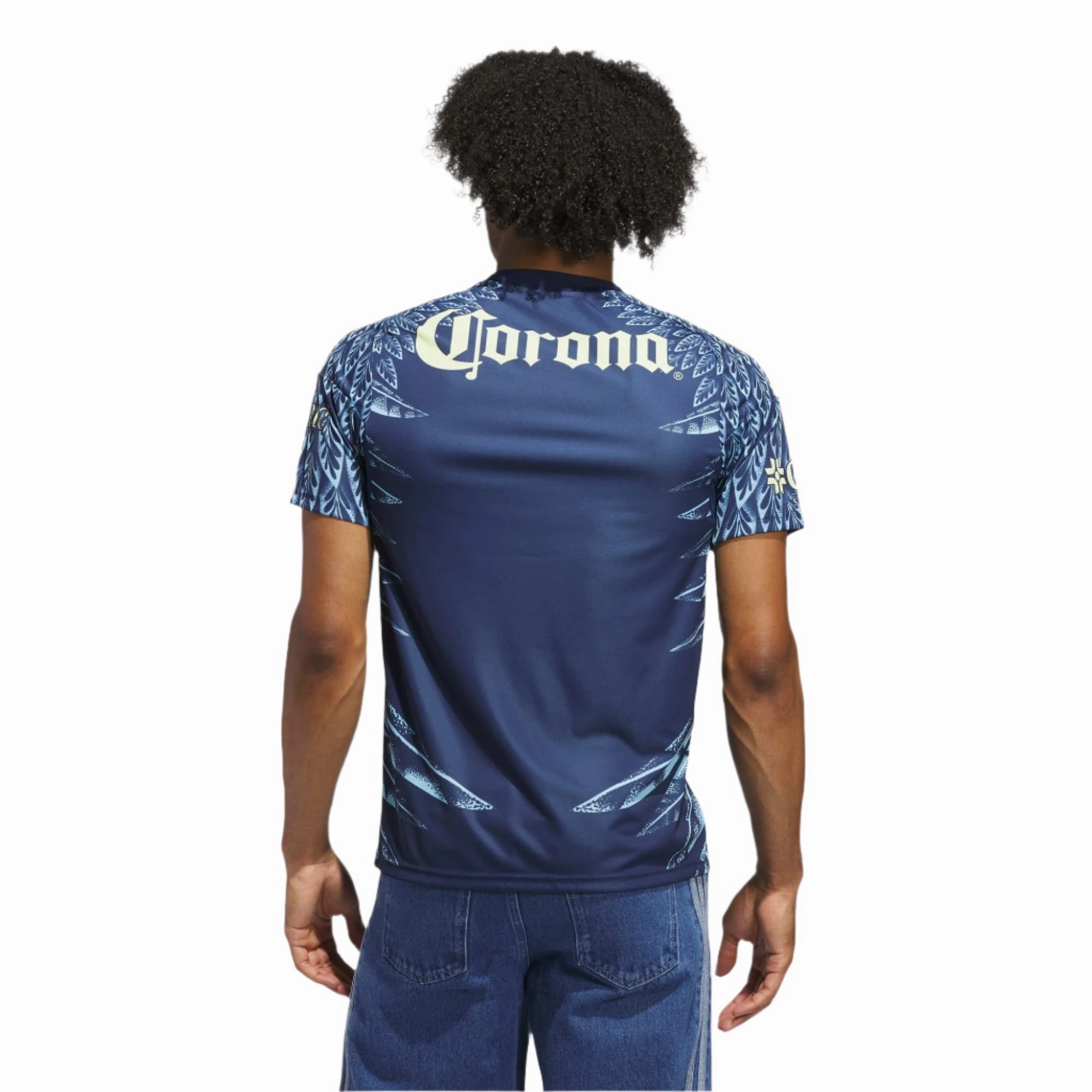 adidas Men's Club Am??rica Away Jersey 25/26 (Blue) Mesh Ventilation Zones