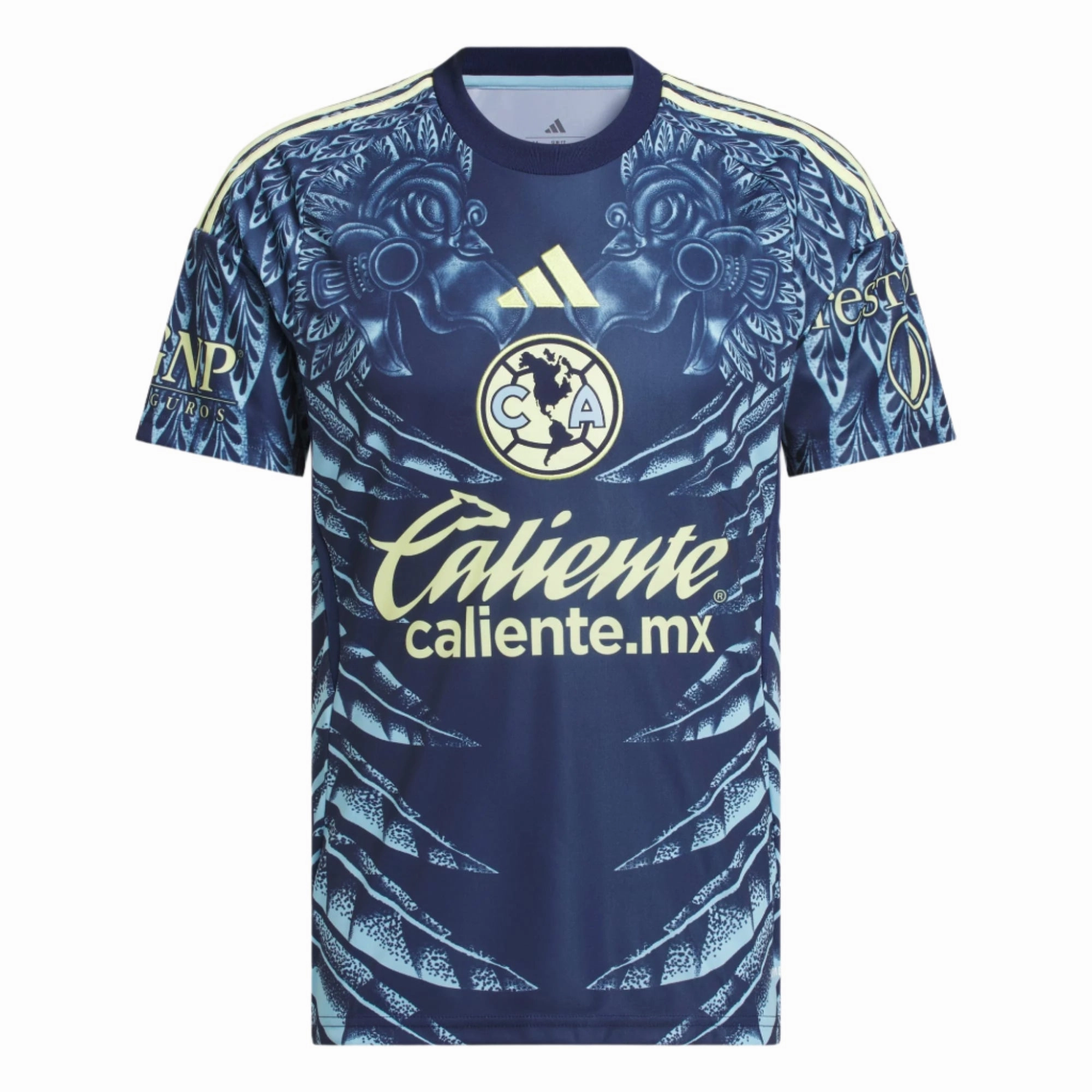 adidas Men's Club Am??rica Away Jersey 25/26 (Blue) Anti Snag Fabric