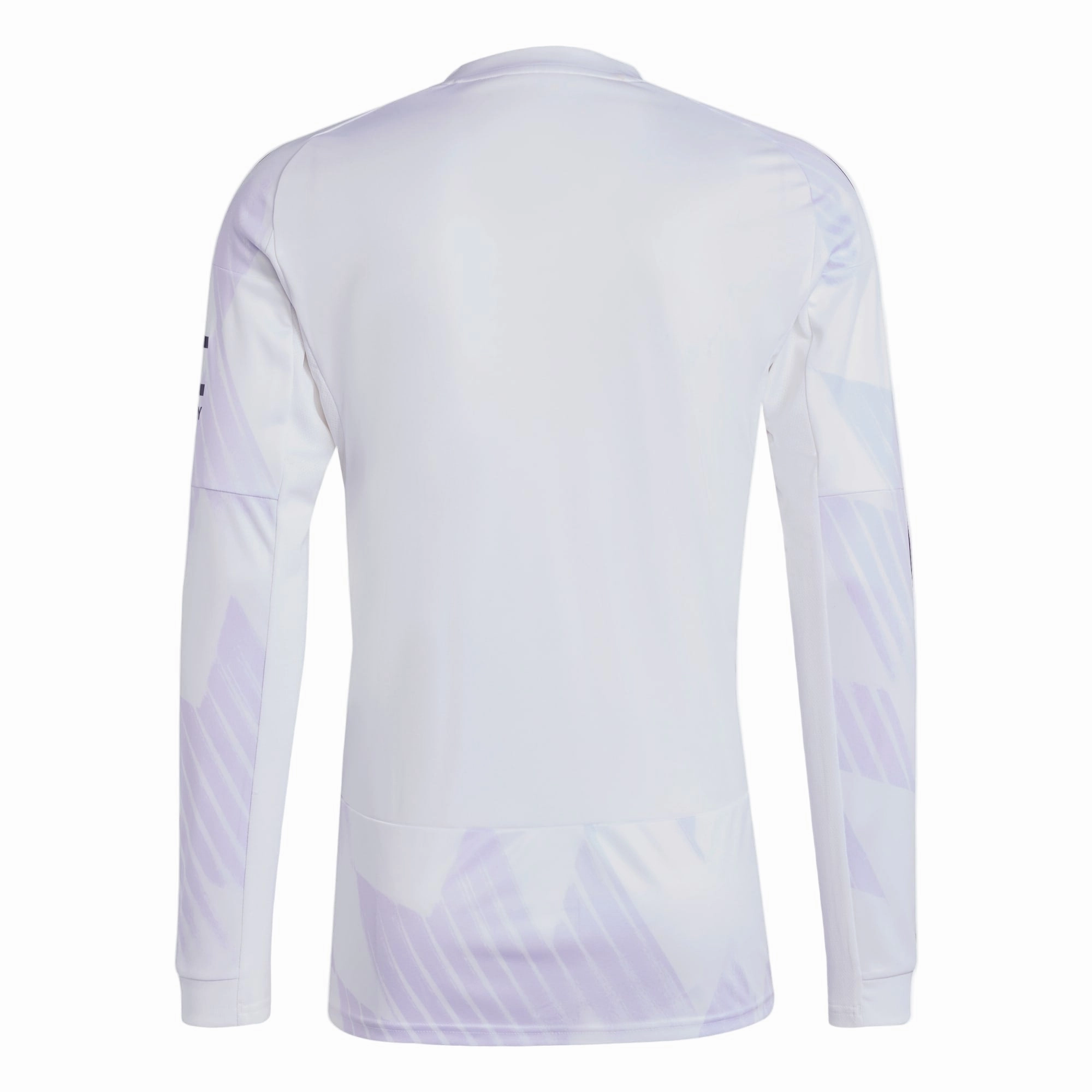 adidas Men's Manchester United 25/26 Long Sleeve Away Jersey (White) Seamless Knitting