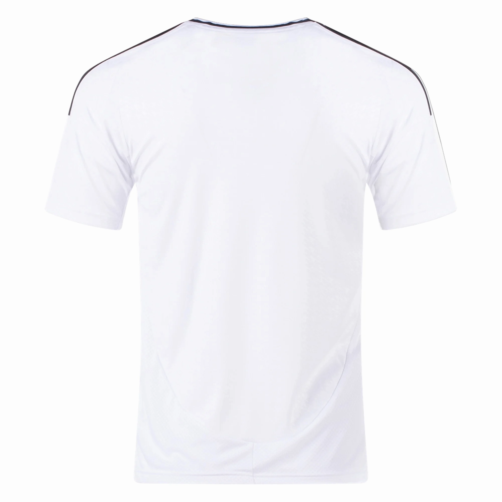 adidas Men's Real Madrid Home Jersey 24/25 (White/Black) Flex Fit Construction
