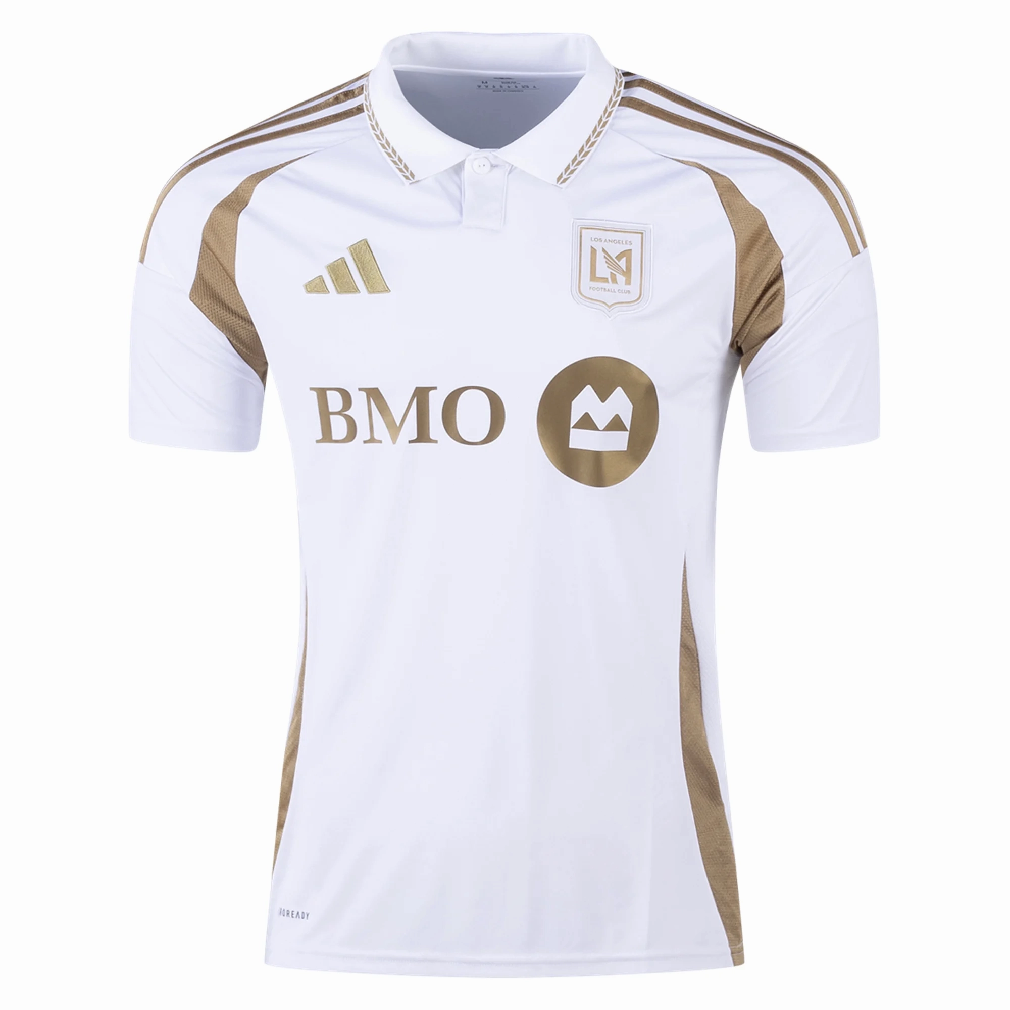 Effortless Fit Form Focus adidas Men's Son Heung-min LAFC Away Jersey 25/26 (White/Gold)