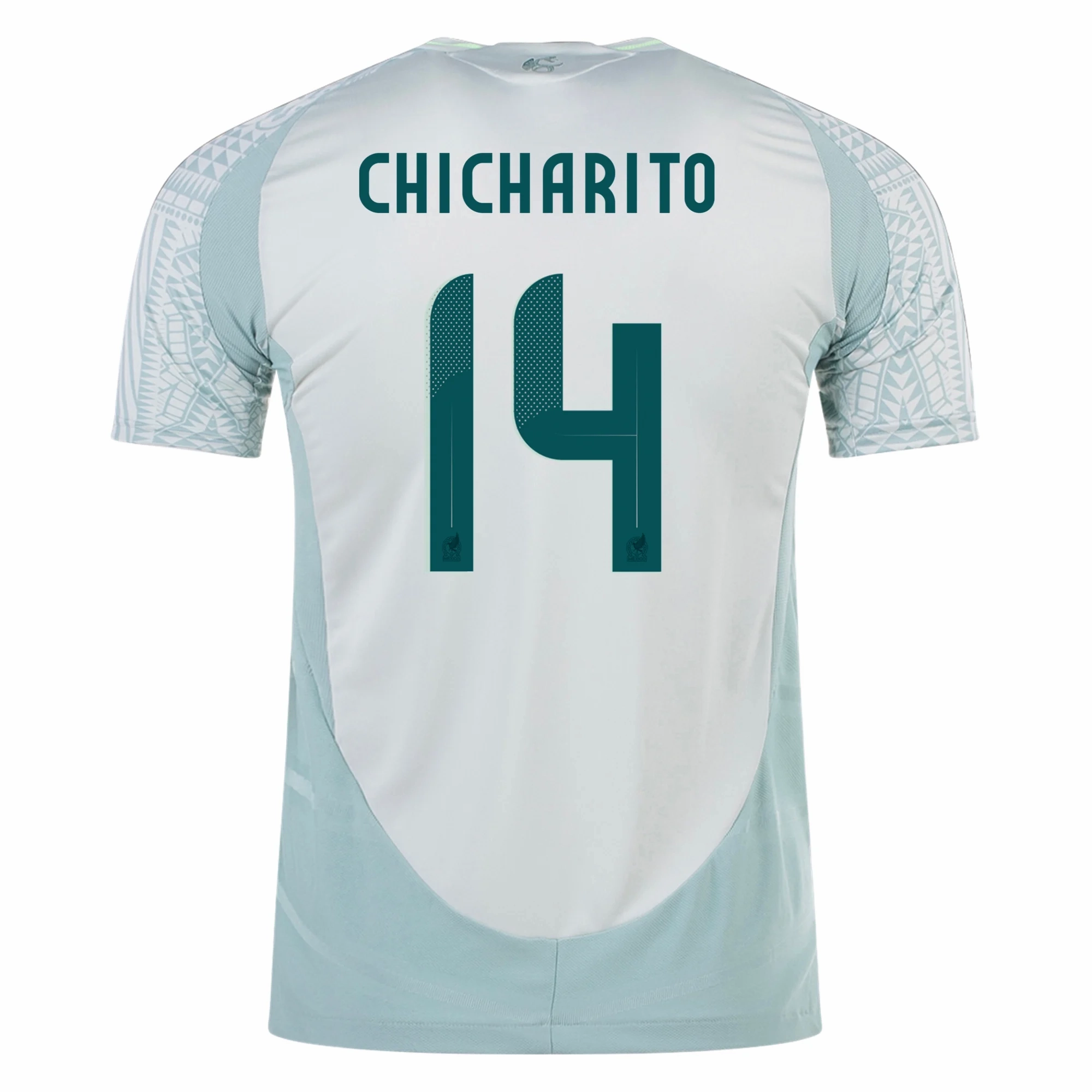 Workout Layer Ribbed Hem Detail adidas Mens Mexico Authentic Chicharito Away Jersey 24/25 (Linen Green)