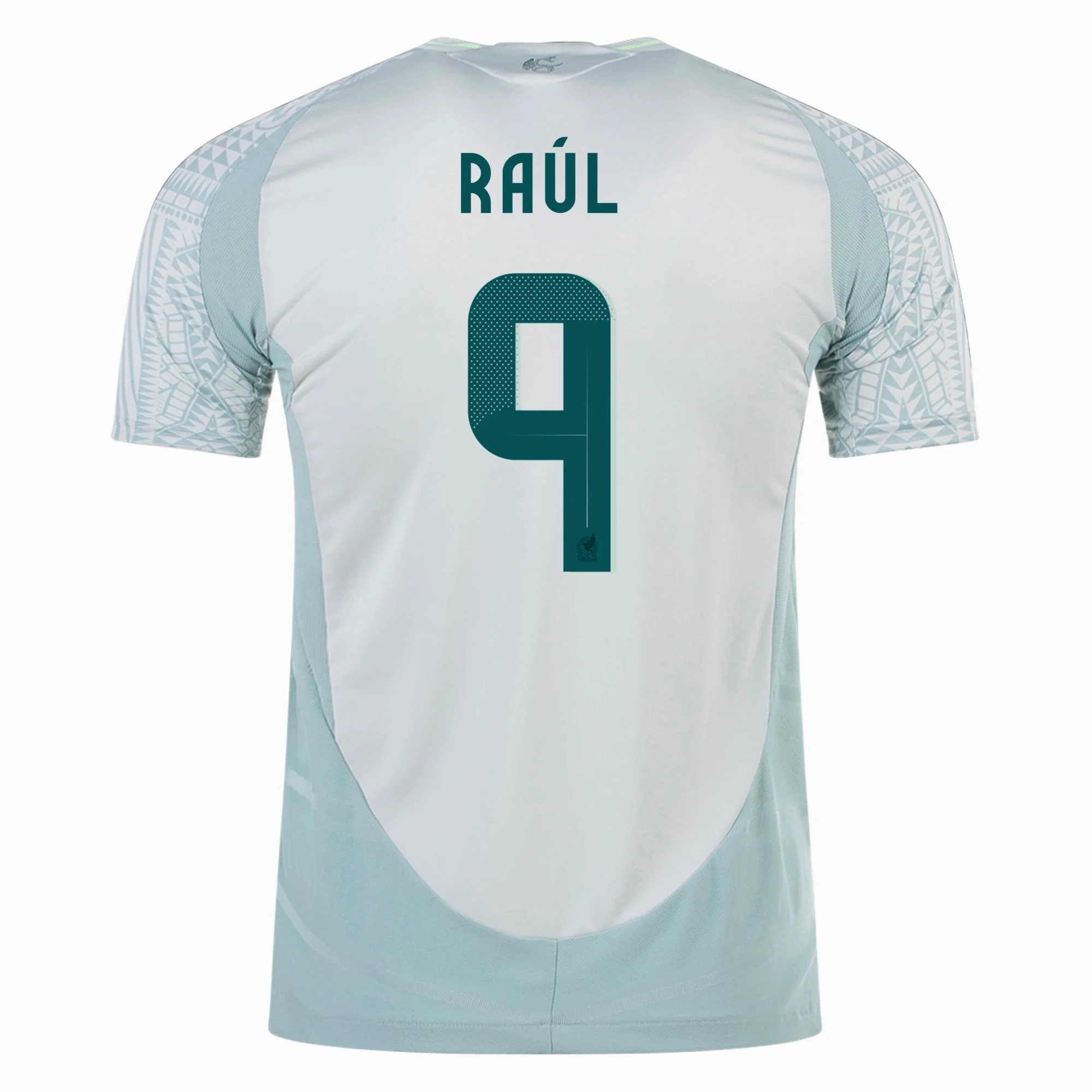adidas Mens Mexico Authentic Ra??l Jim??nez Away Jersey 24/25 (Linen Green) Walk Friendly Quick Pull