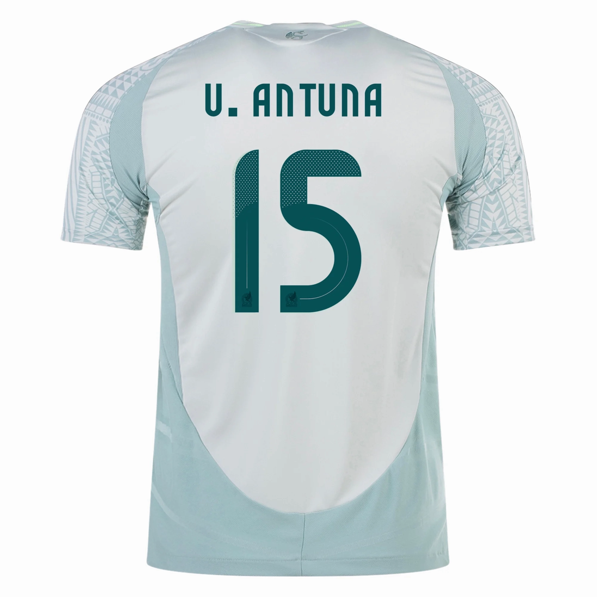 Street Active Low Profile Seams adidas Mens Mexico Authentic Uriel Antuna Away Jersey 24/25 (Linen Green)