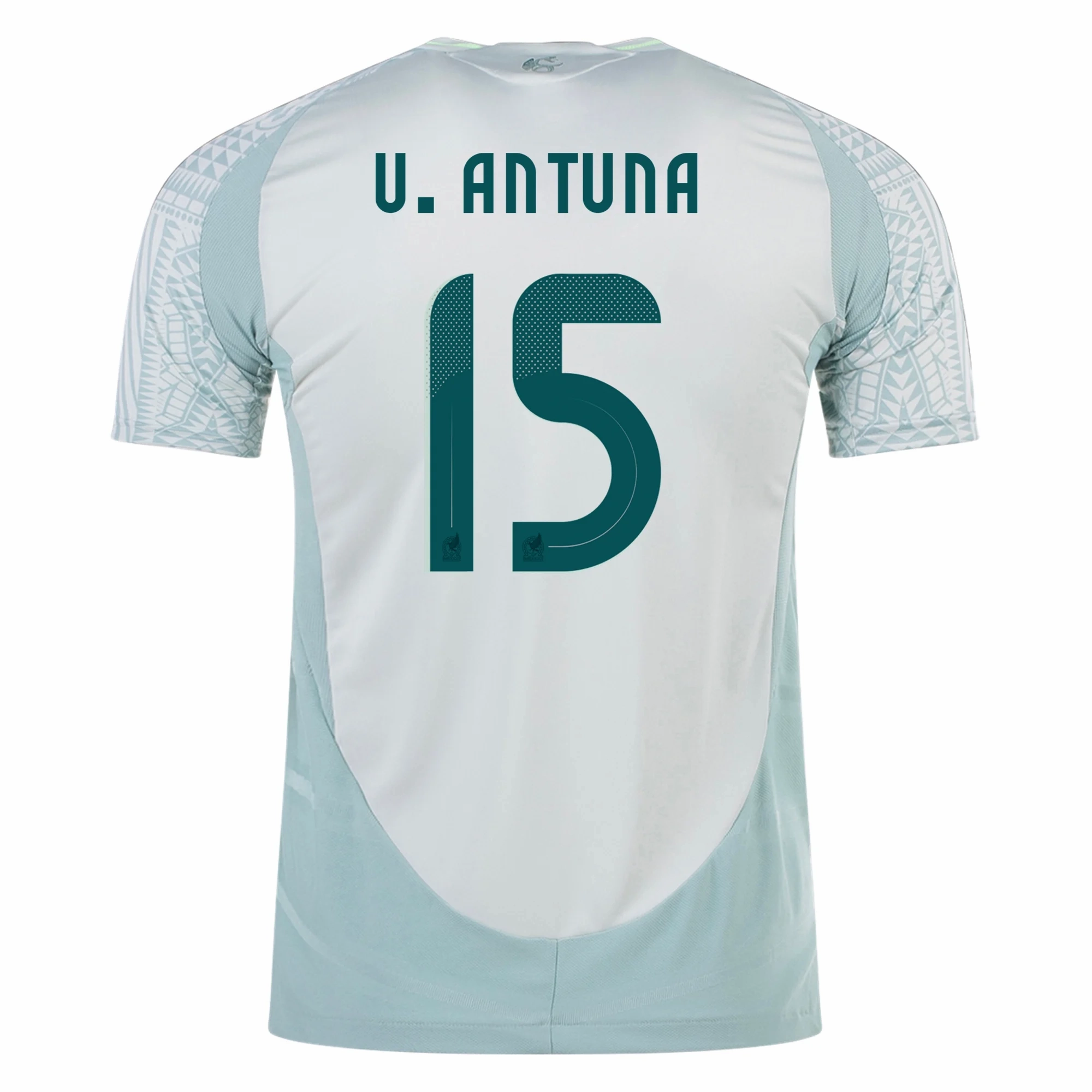 adidas Mens Mexico Authentic Uriel Antuna Away Jersey 24/25 (Linen Green) Functional Performance Dynamic Fit Engineering