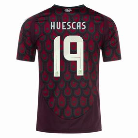 Mesh Paneling Wind Resistant Coating Adidas Mens Mexico Huescas Home Jersey 24/25 (Multicolor)