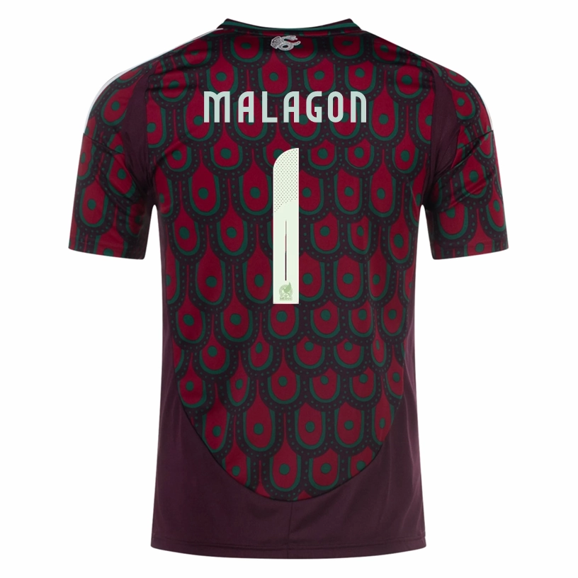 Adidas Mens Mexico Luis Malagon Home Jersey 24/25 (Multicolor) Air Flow Urban Fit