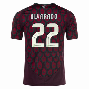 Unisex Apparel Compression Support Panels Adidas Mens Mexico Roberto Alvarado Home Jersey 24/25 (Multicolor)