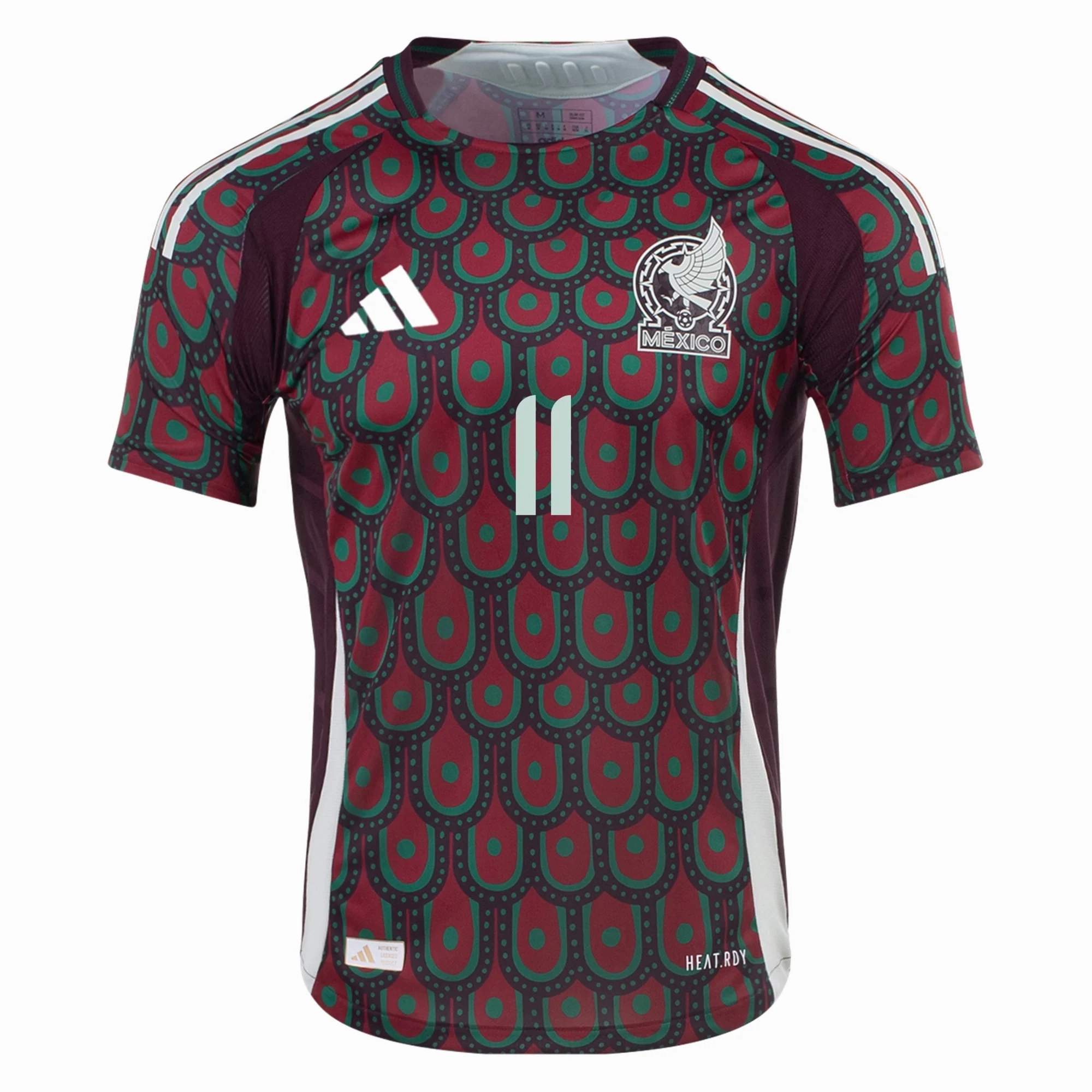adidas Mexico Authentic Santiago Gim??nez Home Jersey 24/25 (Multicolor) Training Wear