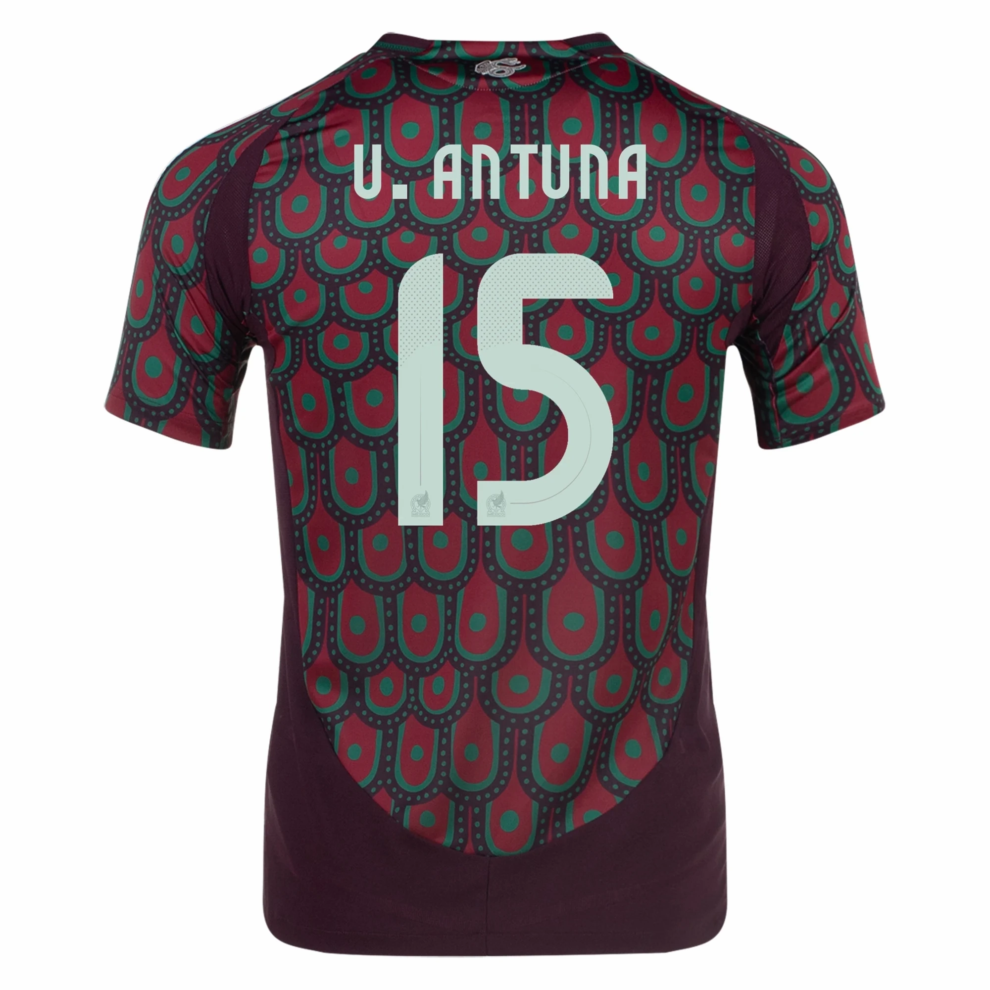 Gym Ready adidas Mexico Authentic Uriel Antuna Home Jersey 24/25 (Multicolor)