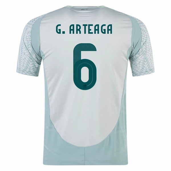 Friction Dispersing Weave Quick Cool Material adidas Mexico Gerardo Arteaga Away Jersey 24/25 (Linen Green)