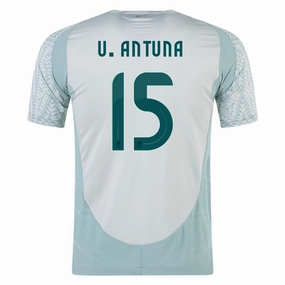 Rugged Wear Sublimated Prints adidas Mexico Uriel Antuna Away Jersey 24/25 (Linen Green)