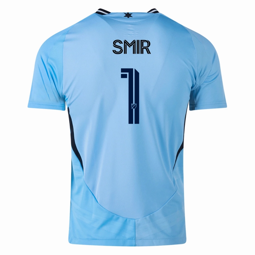 Dry Layer Sporty Feel adidas Minnesota United Authentic Alec Smir Away Jersey 25/26 (Zenith Blue)