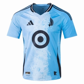 Tear Resistant Construction adidas Minnesota United Authentic Away Jersey 25/26 (Zenith Blue)