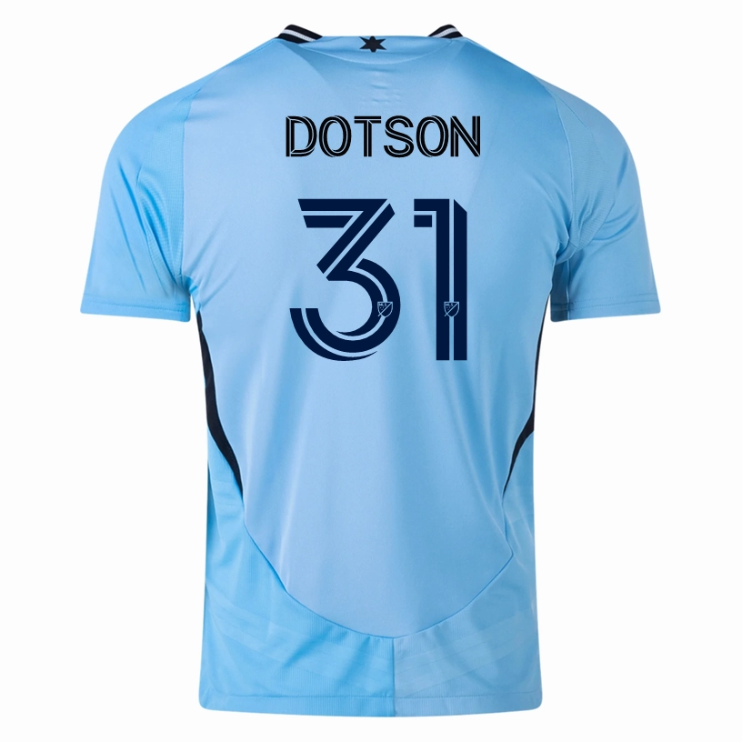 Seam Free Underarm Venting Thermoregulating Material adidas Minnesota United Authentic Hassani Dotson Away Jersey 25/26 (Zenith Blue)