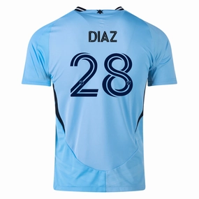 adidas Minnesota United Authentic Jefferson Diaz Away Jersey 25/26 (Zenith Blue) Eco Friendly Fibers Quick Release Venting