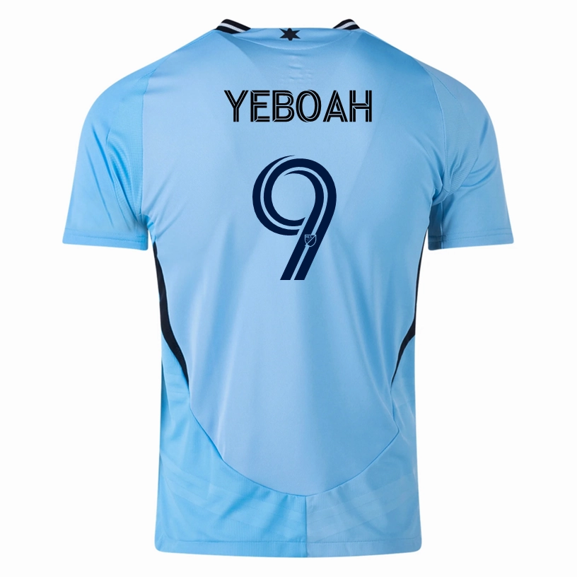 adidas Minnesota United Authentic Kelvin Yeboah Away Jersey 25/26 (Zenith Blue) Compact Knit Structure Non Chafing Seam Finish