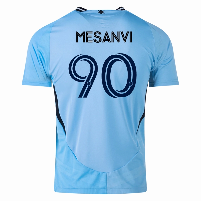Adjustable Hem Athletic Day adidas Minnesota United Authentic Lo?c Mesanvi Away Jersey 25/26 (Zenith Blue)