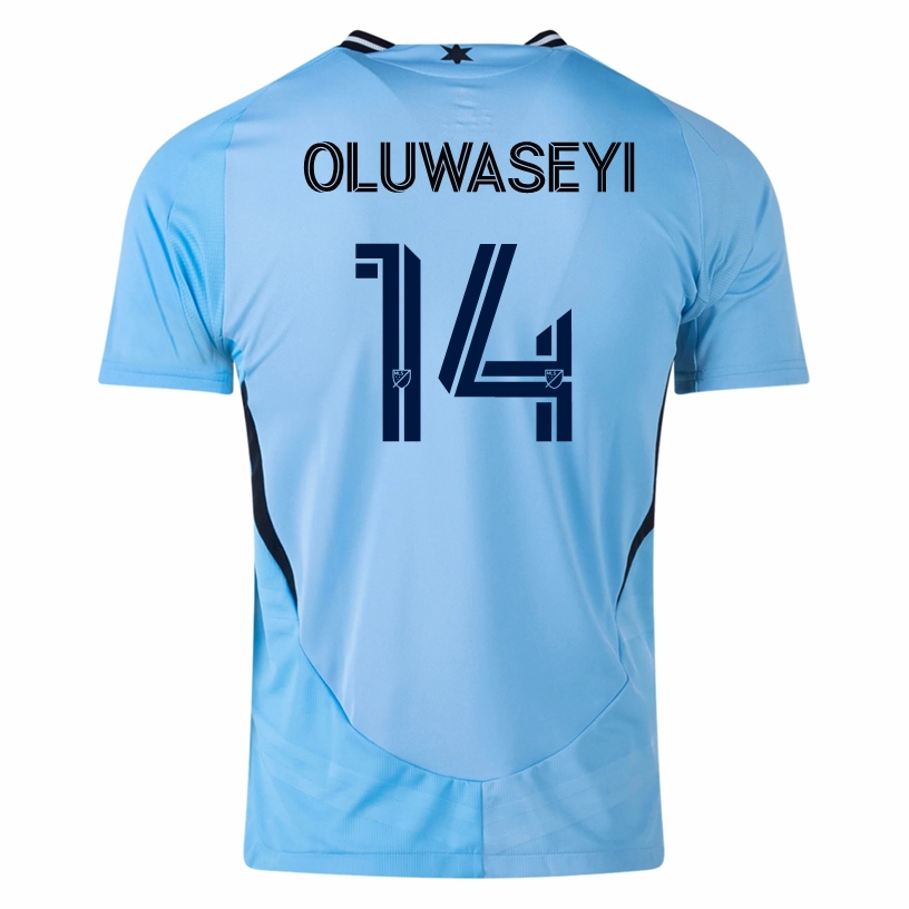 adidas Minnesota United Authentic Tani Oluwaseyi Away Jersey 25/26 (Zenith Blue) Relaxed Neckline